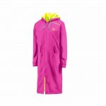 Parka de natacion niña rosa